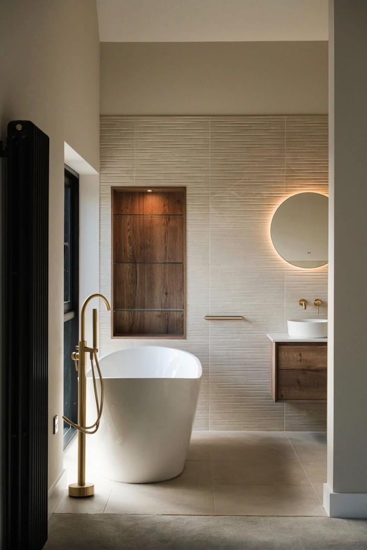 Luxury bathroom installation